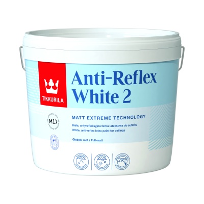 Tikkurila White Anti-Reflex Farba Sufitowa Antyrefleksyjna