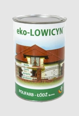Eko-Lowicyn Półmatowa Farba do metalu