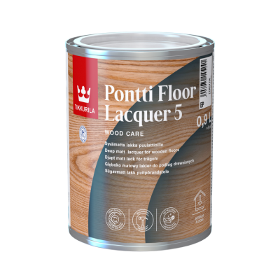 Tikkurila Pontti Lacquer 5 Lakier Poliuretanowy do Podłóg 