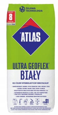 Atlas Klej do Płytek Geoflex Ultra Biały