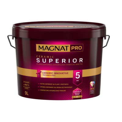 Magnat Pro Ceramic Superior 5 Matowa Ceramiczna Farba do Ścian i Sufitów