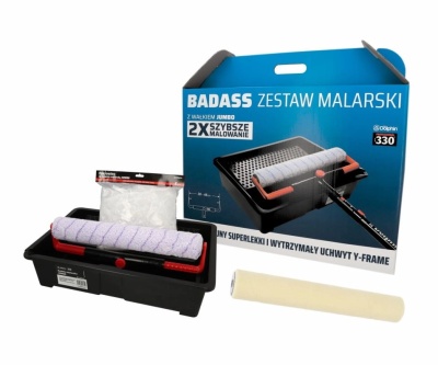 Zestaw malarski BADASS Blue Dolphin + Wałek Velur 37cm GRATIS